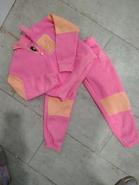 Bebe Pink Jogging Suit